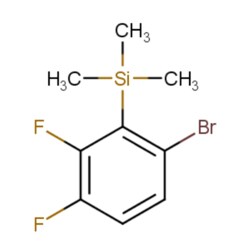 Aobchem (6-Bromo-2, 3-difluorophenyl)trimethylsilane, AOBCHEM USA 29577-5G.