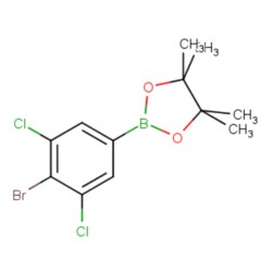 Aobchem 2-(4-Bromo-3, 5-dichlorophenyl)-4, 4, 5, 5-tetramethyl-1, 3, 2-dioxaborolane,