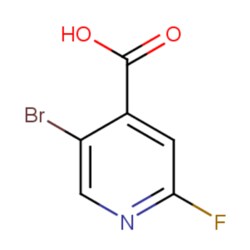 Aobchem 5-Bromo-2-fluoroisonicotinic acid, AOBCHEM USA 31706-1G. 1214377-40-8.