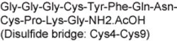 Selleck Chemical LLC Terlipressin Acetate 25mg 14636-12-5 Gly-Gly-Gly-Cys-Tyr-Phe-Gln-Asn-Cys-Pro-Lys-Gly-NH2(Cys4-Cys9),