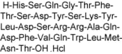 Selleck Chemical LLC&nbsp;Glucagon HCl 50mg 16941-32-5 H-His-Ser-Gln-Gly-Thr-Phe-Thr-Ser-Asp-Tyr-Ser-Lys-Tyr-Leu-Asp-Ser-Arg-Arg-Ala-Gln-Asp-Phe-Val-Gln-Trp-Leu-Met-Asn-Thr-OH