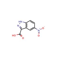 Advanced Chemblocks Inc 5-Nitro-1H-indazole-3-carboxylic acid; 5G; 97%,