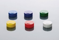 Azzota Corp Red Cryo-Store  Vial Caps For 2.0Ml Tubes, Not Sterilized, 100Pk