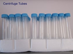 Azzota Corp 15Ml Centrifuge Tubes, Made Of High-Clarity Polypropylene. Allowable Temperature From -80Deg.C To 120Deg.C. Can Sustain 12,000G, Conical Bottom, 50 Tubes And Caps Per Bag.