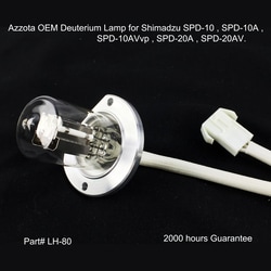 Azzota Corp Deuterium Lamp For Shimadzu Spd-10A/10Av/10Avp/10Avvp/M10Avp/Mia 2000 Hours Guaranteed.