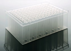 Azzota Corp 1Ml 96-Well Deep Well Plate, V-Bottom, Round, Sterile, 50Pk,