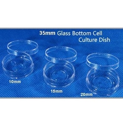 Azzota Corp 35mm Glass Bottom Culture Dish, Ps Material, Thin And Optically