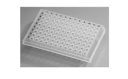 Azzota Corp&nbsp;Pcr Plates, 96 Well, 0.2Ml, Semi Skirt, Clear, For Abi Machine. 25/Pk