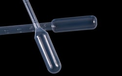 Azzota Corp 3Ml Pasteur Pipette, Individually Wrapped,Sterile 500Pk, Quantity: