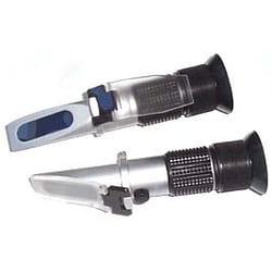 Azzota Corp Portable Salinity Refractometer, Salinity Range: 0-28%, Resolution:
