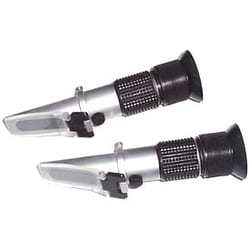 Azzota Corp Heavy-Duty Portable Clinical Protein Refractometer. With Atc, 0-12 G/Dl, Refractive Index: Range: 1.330-1.360 Ri, Urine Specific Gravity: Range 1.00-1.050 Sg
