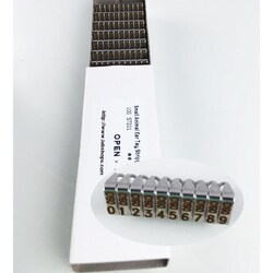 Azzota Corp 5 Digit Animal Ear Tags, 100Pk, Quantity: Pack of 100