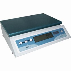 Azzota Corp Single Weighting Technical Balance, 3000G Capacity, 0.1G Readability, +/-0.1G Linearity, Dia. 160mm Pan