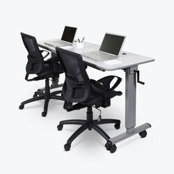 LUXOR Luxor 60" Training Table, Quantity: Each of 1