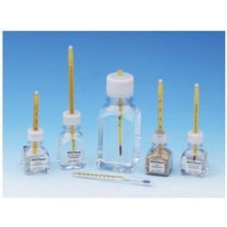 Thermco Products Inc Accu-Safe Enclosed Chamber Bottle thermometer, Ambient/Rm,