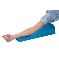 Medicus Health Anti-Microbial Foam Phlebotomy Wedge, Blue, Quantity: Each