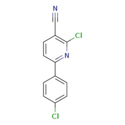eMolecules​ 2-CHLORO-6-(4-CHLOROPHENYL)NICOTINONITRILE | 84596-41-8 | 1G