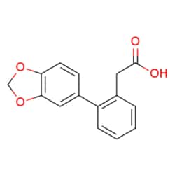 eMolecules​ 2-BIPHENYL-[1,3]DIOXOL-5-YL-ACETIC ACID | 669713-74-0 | 1G
