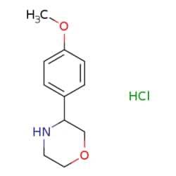 eMolecules​ 3-(4-METHOXYPHENYL)MORPHOLINE HYDROCHLORIDE | 1171560-33-0