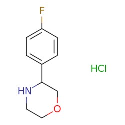 eMolecules​ 3-(4-FLUOROPHENYL) MORPHOLINE HYDROCHLORIDE | 1185045-95-7