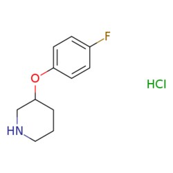 eMolecules​ 3-(4-FLUOROPHENOXY)PIPERIDINE HYDROCHLORIDE | 1185298-12-7