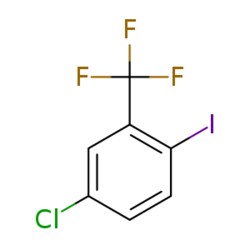 eMolecules​&nbsp;4-chloro-2-(trifluoromethyl)-1-iodobenzene | 23399-77-1 | 5G