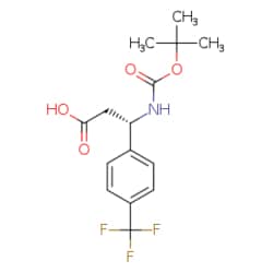 eMolecules​ Boc-(S)-3-amino-3-(4-trifluoromethylphenyl)propionic acid |