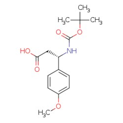 eMolecules​ Boc-(S)-3-amino-3-(4-methoxyphenyl)propionic acid | 159990-12-2