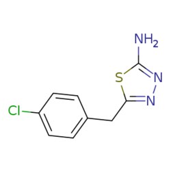 eMolecules​ 5-(4-Chlorobenzyl)-1,3,4-thiadiazol-2-amine 96%+ (HPLC) | 39181-43-6