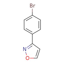 eMolecules​&nbsp;3-(4-Bromophenyl)isoxazole | 13484-04-3 | 1G