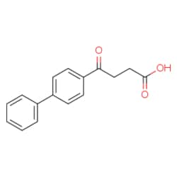 eMolecules​&nbsp;36330-85-5 | 4-(4-Biphenyl)-4-oxobutyric acid | Chem-Impex | MFCD00056701 | 254.285 | C16H14O3 | 98.000 | OC(=O)CCC(=O)c1ccc(cc1)-c1ccccc1 | 1g | 112763812
