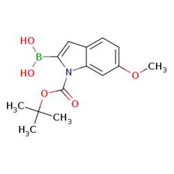 eMolecules​ 1-BOC-6-methoxyindole-2-boronic acid | 850568-65-9 | 1G | Purity:
