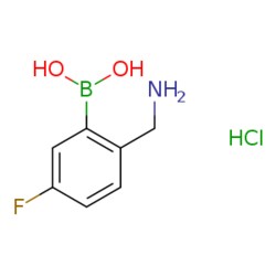 eMolecules​&nbsp;2-Aminomethyl-5-fluorophenylboronic acid, HCl | 850568-03-5 | 5G | Purity: 98%