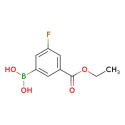 eMolecules​ 3-Fluoro-5-ethoxycarbonylphenylboronic acid | 871329-85-0 |
