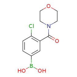 eMolecules​ 4-Chloro-3-(N-morpholinecarbonyl)phenylboronic acid | 871332-71-7
