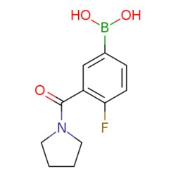 eMolecules​ 4-Fluoro-3-(pyrrolidine-1-carbonyl)phenylboronic acid | 874219-31-5