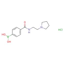 eMolecules​ 4-(2-(Pyrrolidin-1-yl)ethylcarbamoyl)phenylboronic acid, HCl
