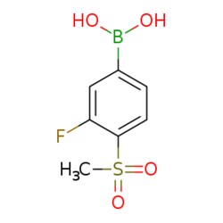 eMolecules​ 3-Fluoro-4-(methylsulfonyl)phenylboronic acid | 648904-83-0