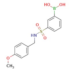 eMolecules​ 3-[N-(4-Methoxybenzyl)sulfamoyl]phenylboronic acid | 913836-05-2 | 5G | Purity: 96%