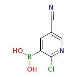 eMolecules​ 2-Chloro-5-cyanopyridine-3-boronic acid | 957060-96-7 | 1G