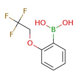 eMolecules​&nbsp;957060-90-1 | 2-(2,2,2-Trifluoroethoxy)phenylboronic acid | Combi-Blocks | MFCD09027258 | 219.950 | C8H8BF3O3 | 98.000 | OB(O)c1ccccc1OCC(F)(F)F | 1g | 117523112