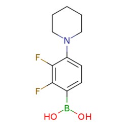 eMolecules​ 2,3-Difluoro-4-piperidinophenylboronic acid | 1443380-15-1