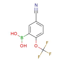 eMolecules​ 5-Cyano-2-(trifluoromethoxy)phenylboronic acid | 1072946-64-5
