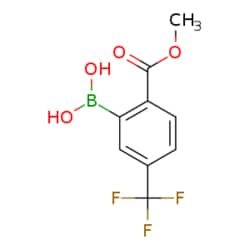 eMolecules​ 2-(Methoxycarbonyl)-5-(trifluoromethyl)phenylboronic acid |