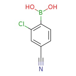 eMolecules​ 2-Chloro-4-cyanophenylboronic acid | 677743-50-9 | 1G | Purity: