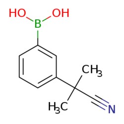 eMolecules​ 3-(2-Cyanopropan-2-yl)phenylboronic acid | 885067-95-8 | 1G