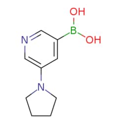 eMolecules​ 5-Pyrrolidinopyridine-3-boronic acid | 1218790-56-7 | 1G |