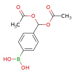 eMolecules​ 4-(Diacetoxymethyl)phenylboronic acid | 1256346-39-0 | 5G |