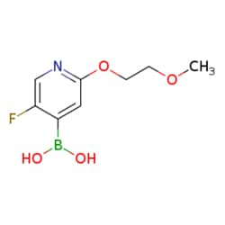 eMolecules​ 5-Fluoro-2-(2-methoxyethoxy)pyridine-4-boronic acid | 2096341-69-2