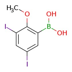 eMolecules​ 3,5-Diiodo-2-methoxyphenylboronic acid | 1072951-59-7 | 1G